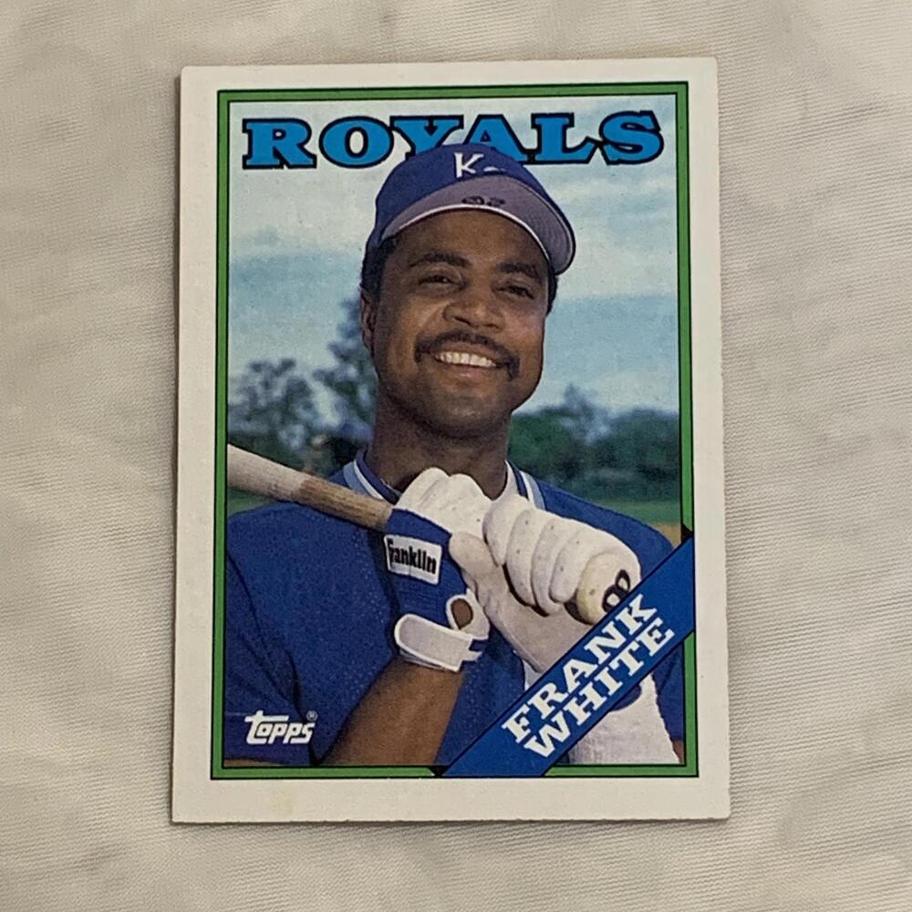 1979 Topps Frank‎ White Royals Baseball Card #595